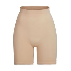 SKIMS SCULPTING SHORT MID THIGH W/ OPEN GUSSET
S / M
